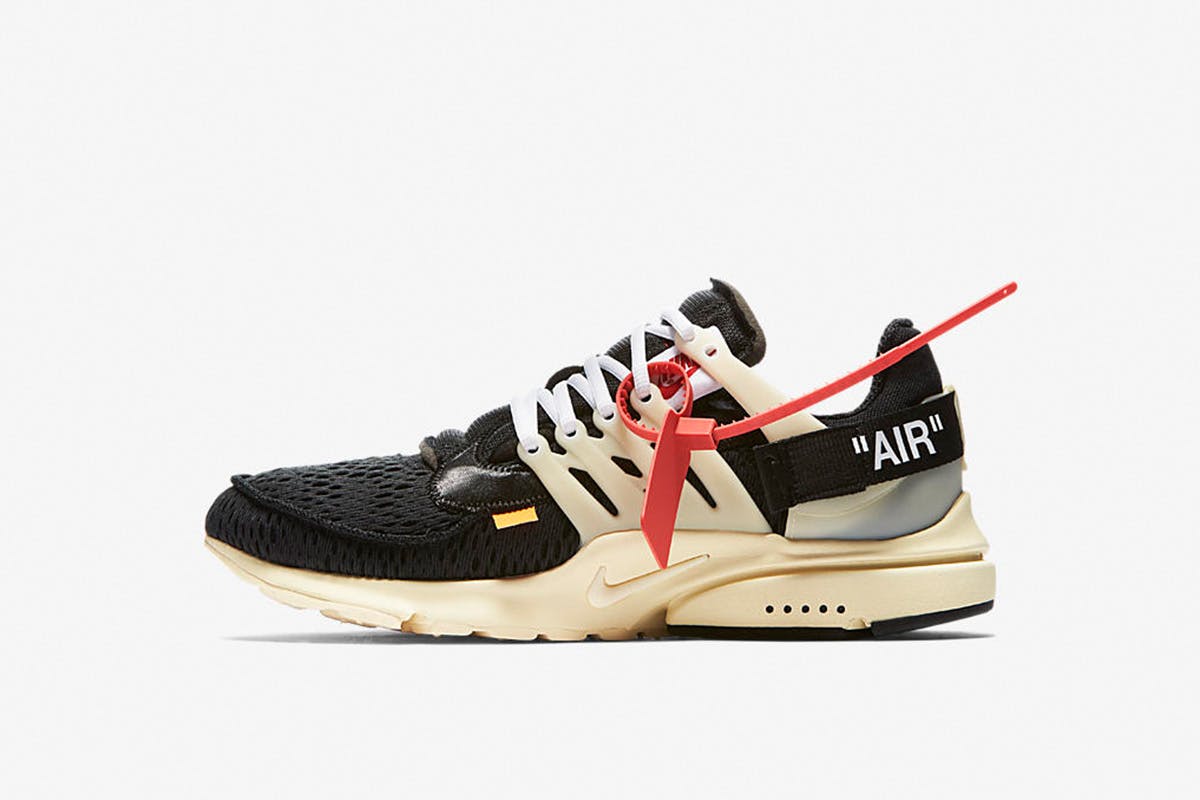 nike off white retail price